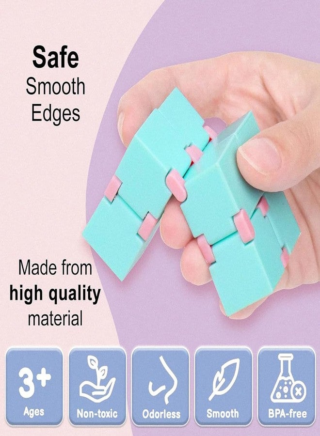 Hodaqe Infinity Cube Sensory Fidget Toy, Fidgeting Game for Adults, Cool Mini Gadget for Stress and Anxiety Relief and Kill Time, Unique Idea That is Light on The Fingers and Hands - Image 3